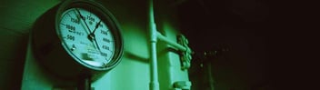 Close-up of pressure gauge