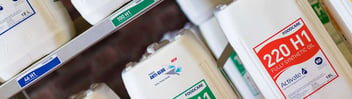 Activate foodgrade lubricants on visual management storage unit
